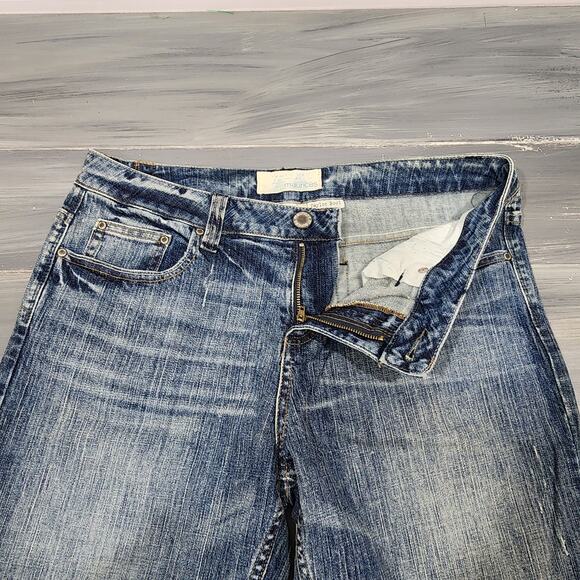 Maurices Jeans Taylor Boot Cut Size 11/12 Short Distressed - Picture 5 of 10